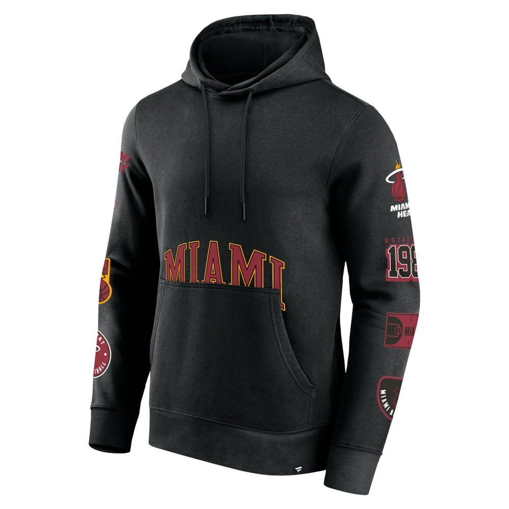 Miami Heat Home Court Pullover Hoodie Black