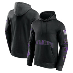 Sacramento Kings Home Court Pullover Hoodie Black