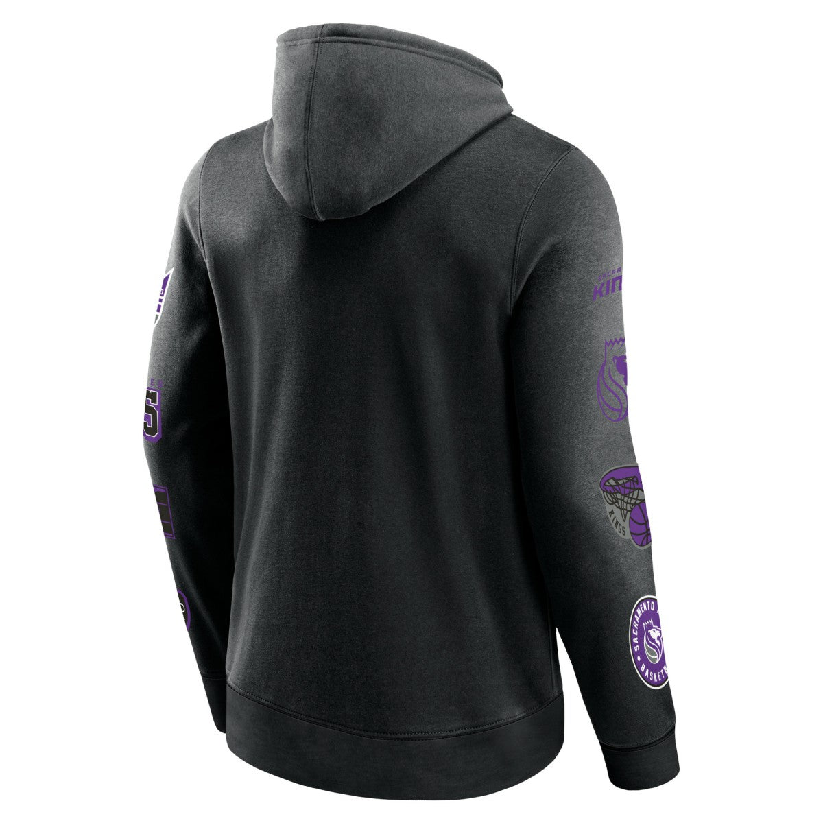 Sacramento Kings Home Court Pullover Hoodie Black