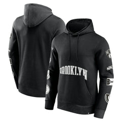 Brooklyn Nets Home Court Pullover Hoodie Black