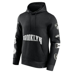 Brooklyn Nets Home Court Pullover Hoodie Black
