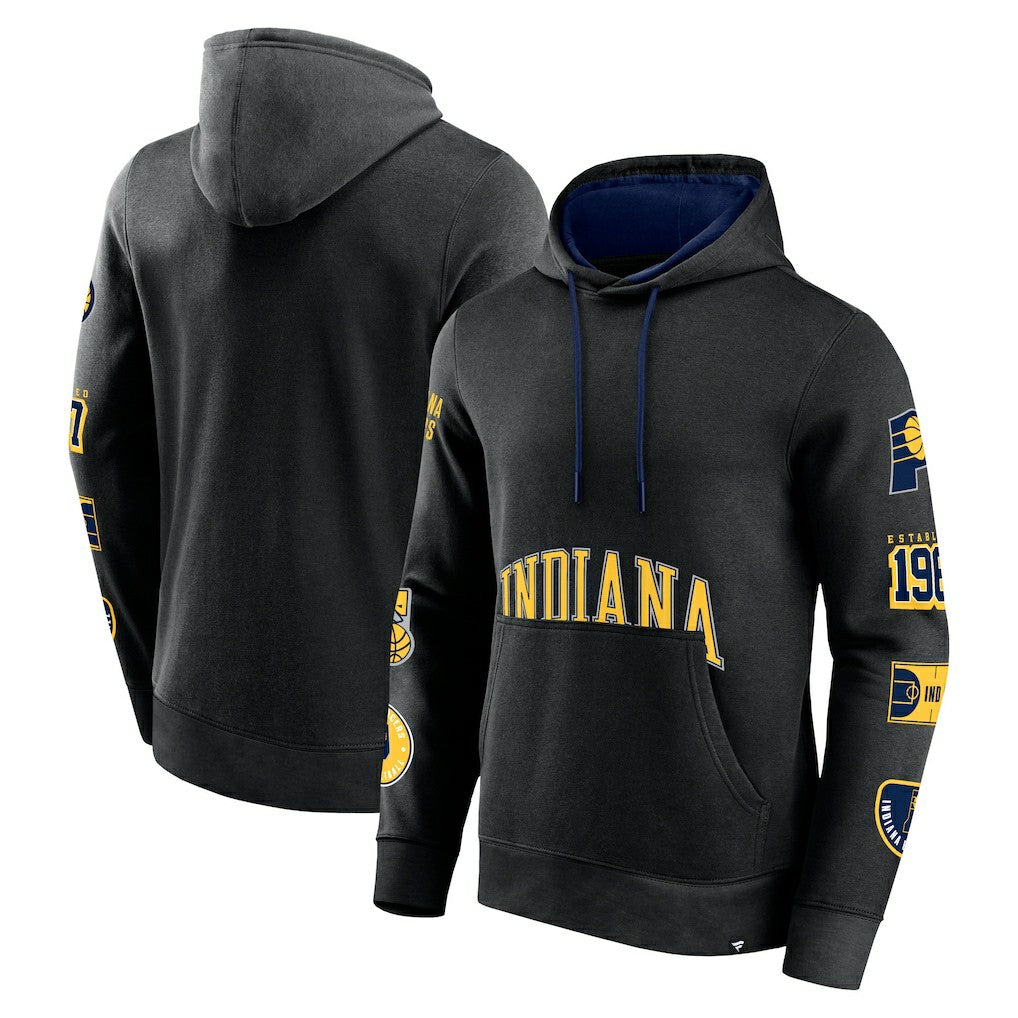 Indiana Pacers Home Court Pullover Hoodie Black
