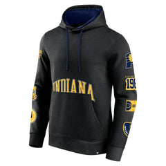 Indiana Pacers Home Court Pullover Hoodie Black