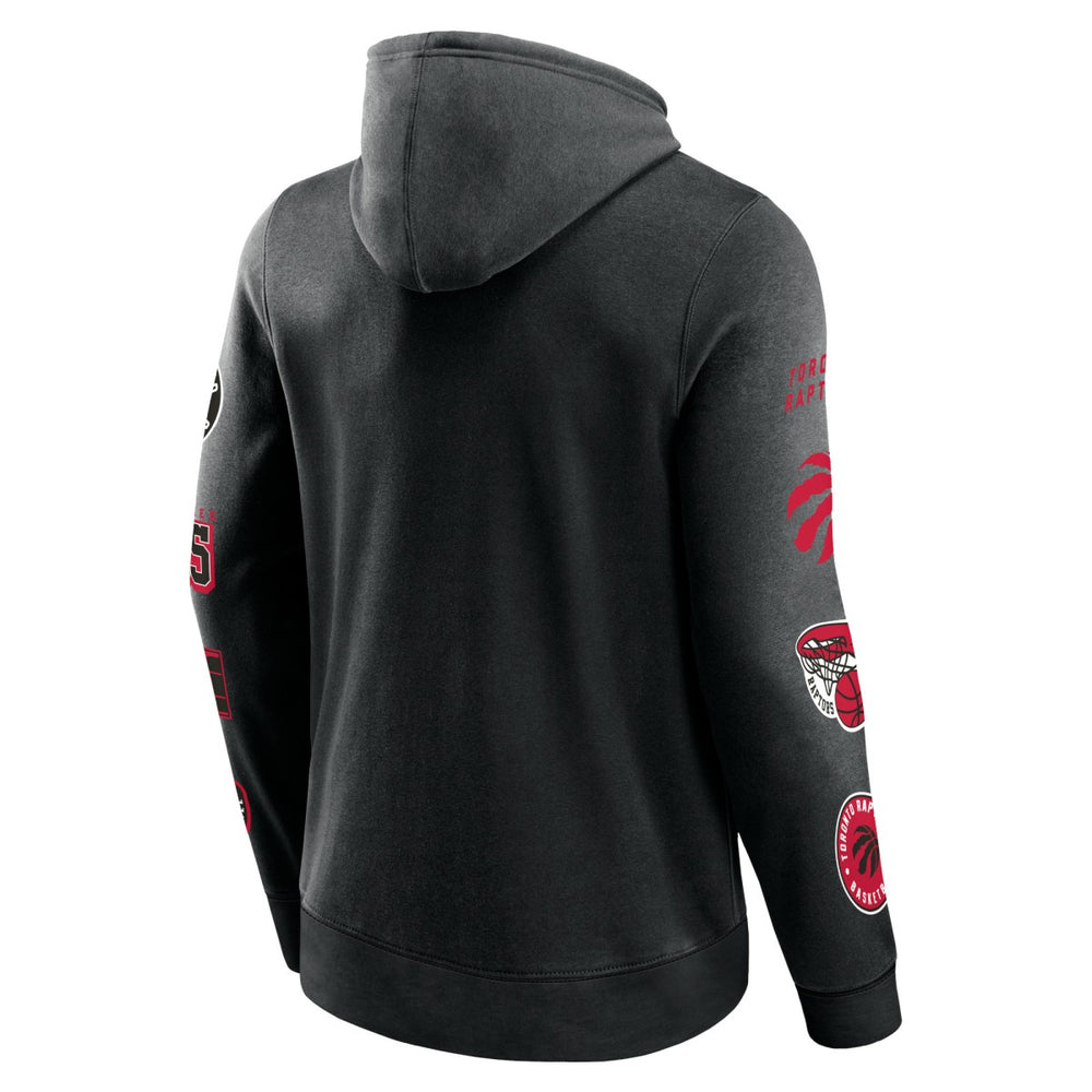 Toronto Raptors Home Court Pullover Hoodie Black