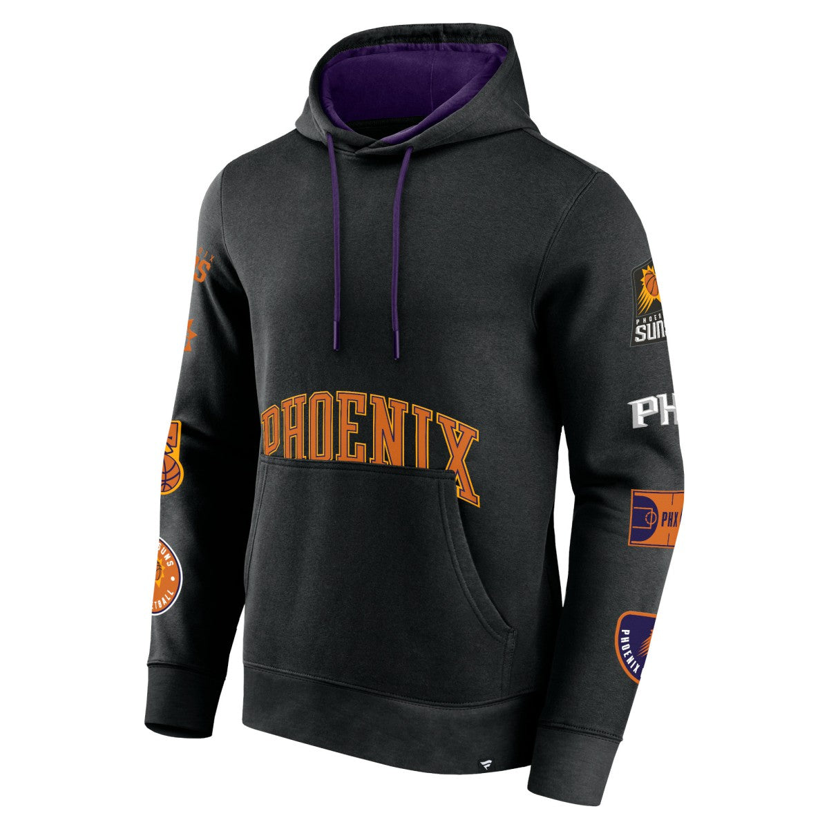 Phoenix Suns Home Court Pullover Hoodie Black
