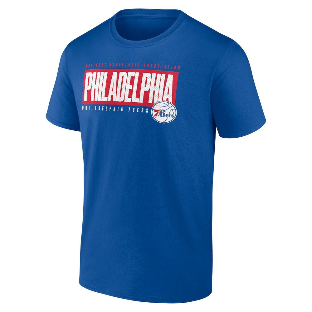 Philadelphia 76ers Box Out T-Shirt Royal