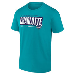 Charlotte Hornets Box Out T-Shirt Teal