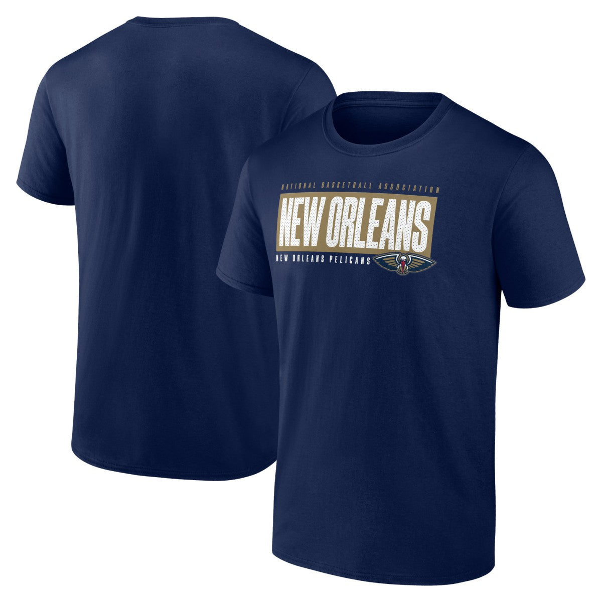 New Orleans Pelicans Box Out T-Shirt Navy