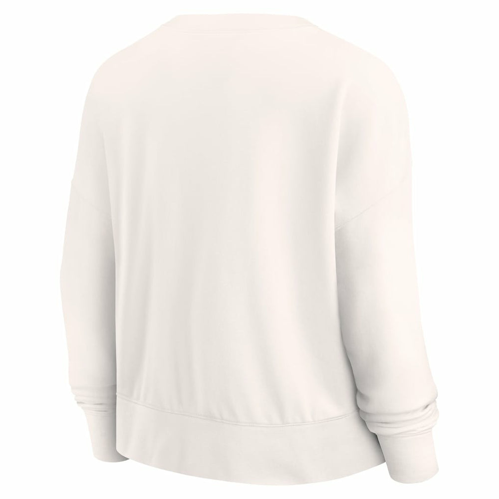 Philadelphia 76ers Women's Close the Game Pullover Sweatshirt Cream