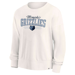 Memphis Grizzlies Women's Close the Game Pullover Sweatshirt Cream