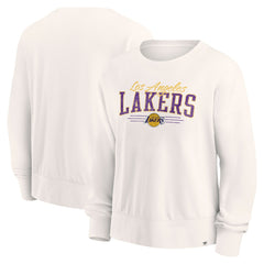 Los Angeles Lakers Women's Close the Game Pullover Sweatshirt Cream