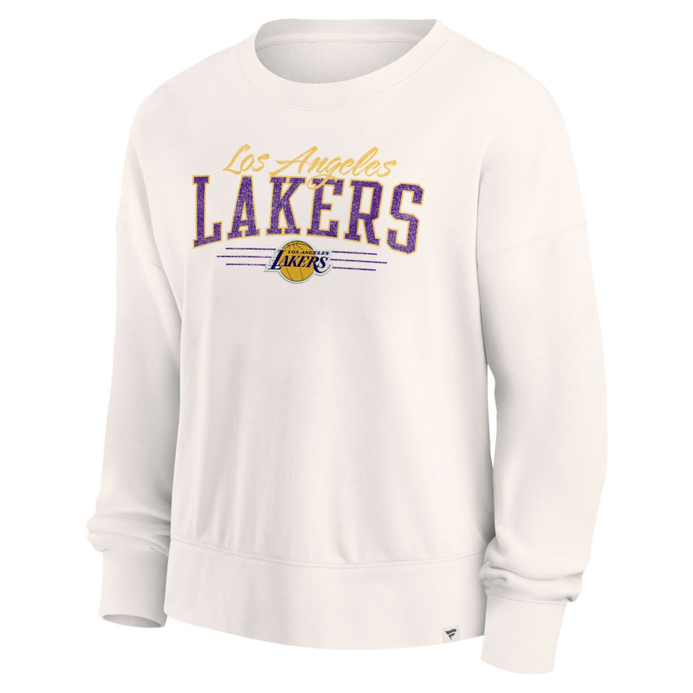 Los Angeles Lakers Women's Close the Game Pullover Sweatshirt Cream