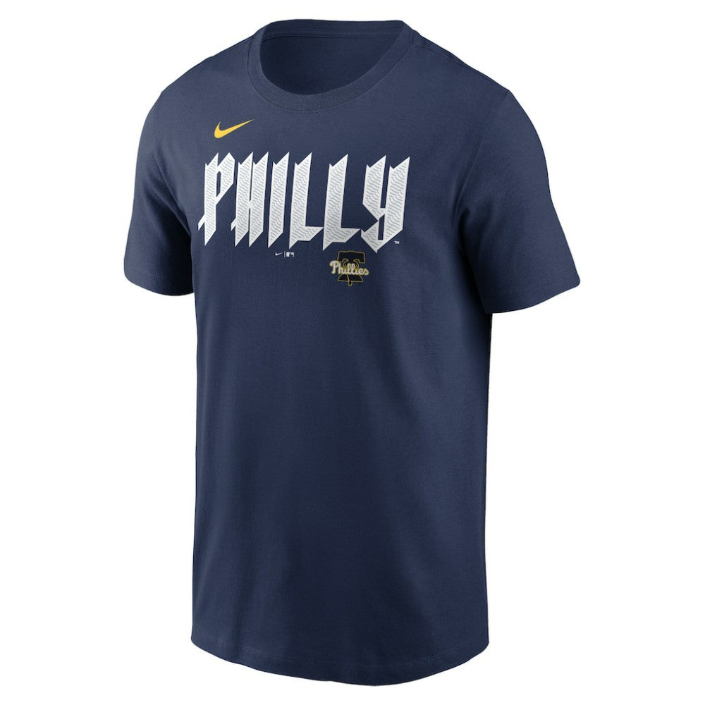 J.T. Realmuto Philadelphia Phillies Nike 2024 City Connect Fuse Player Name & Number T-Shirt - Navy T-shirts