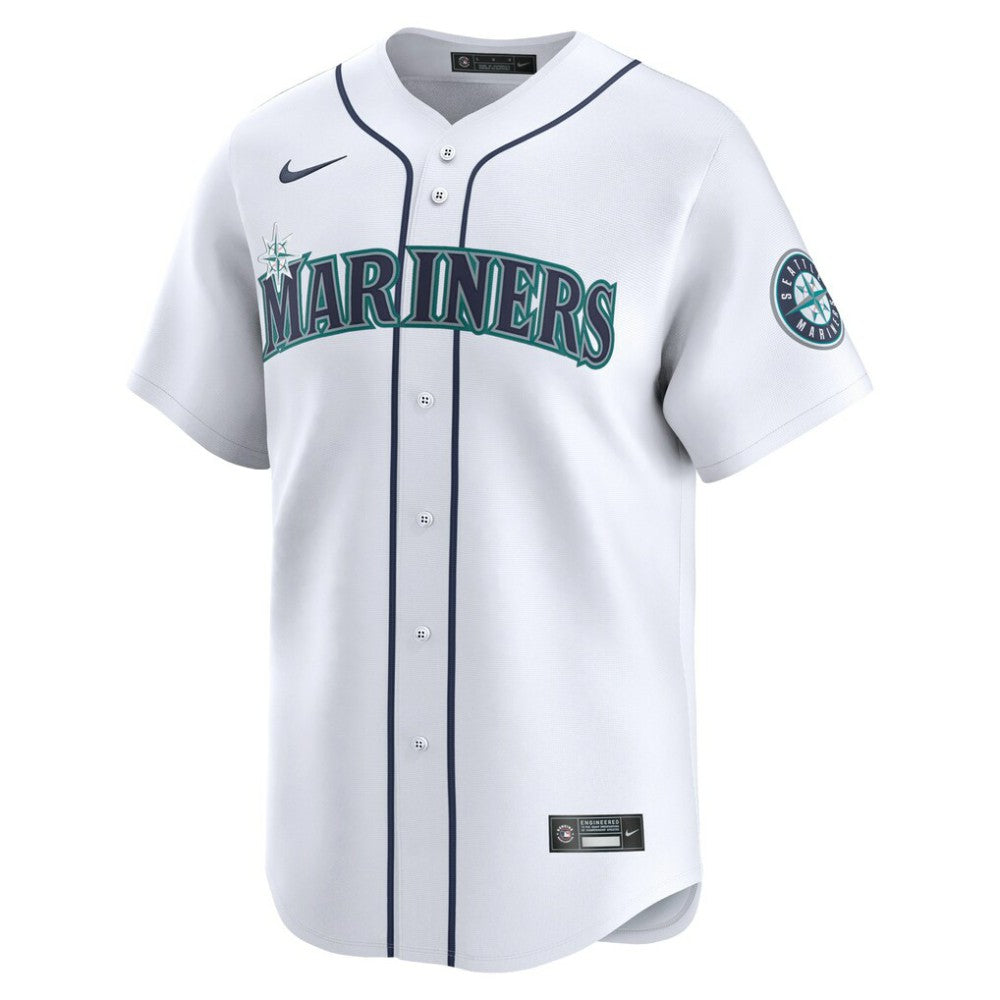 Julio Rodríguez Seattle Mariners Nike Home Limited Player Jersey - White Jerseys