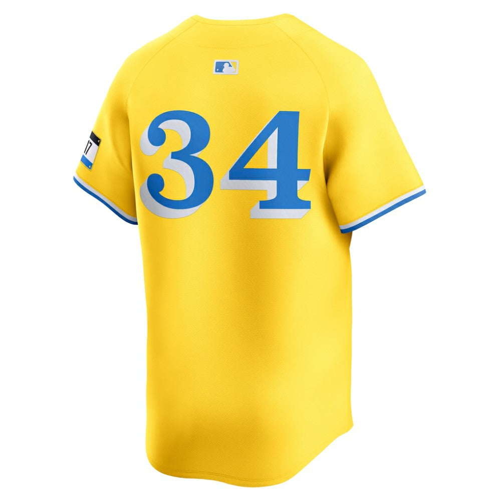 David Ortiz Boston Red Sox Nike City Connect Retired Player Jersey - Gold Jerseys