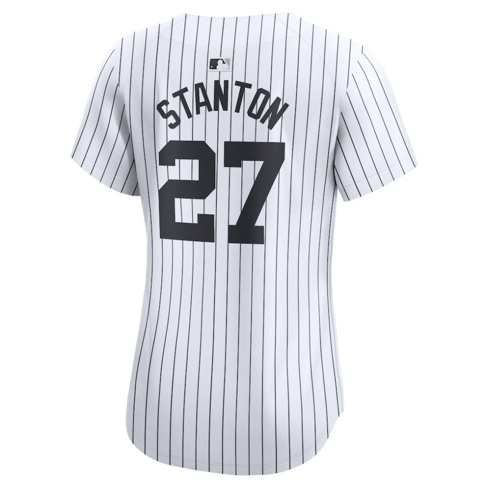 Giancarlo Stanton New York Yankees Nike Women's  Home Limited Player Jersey - White Jerseys