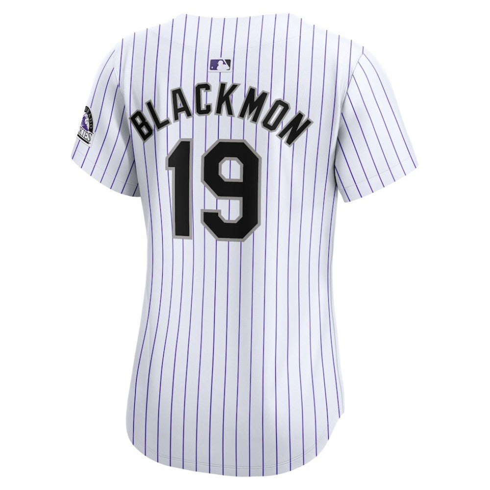 Charlie Blackmon Colorado Rockies Nike Women's Home Limited Player Jersey - White Jerseys