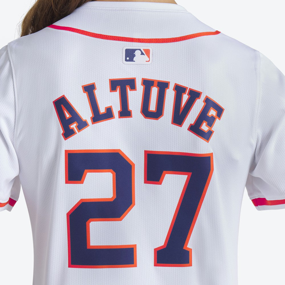 Jose Altuve Houston Astros Nike Women's Home Limited Player Jersey - White Jerseys