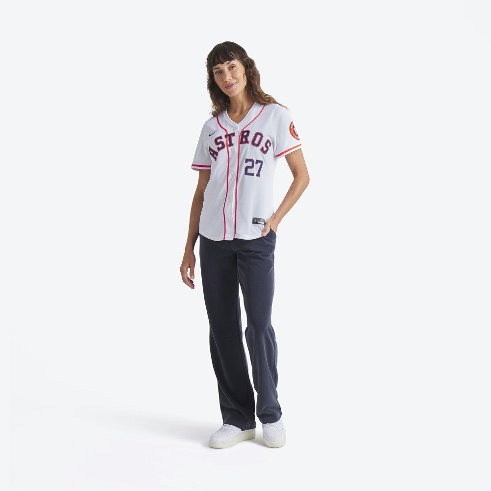 Jose Altuve Houston Astros Nike Women's Home Limited Player Jersey - White Jerseys