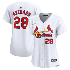 Nolan Arenado St. Louis Cardinals Nike Women's Home Limited Player Jersey - White Jerseys