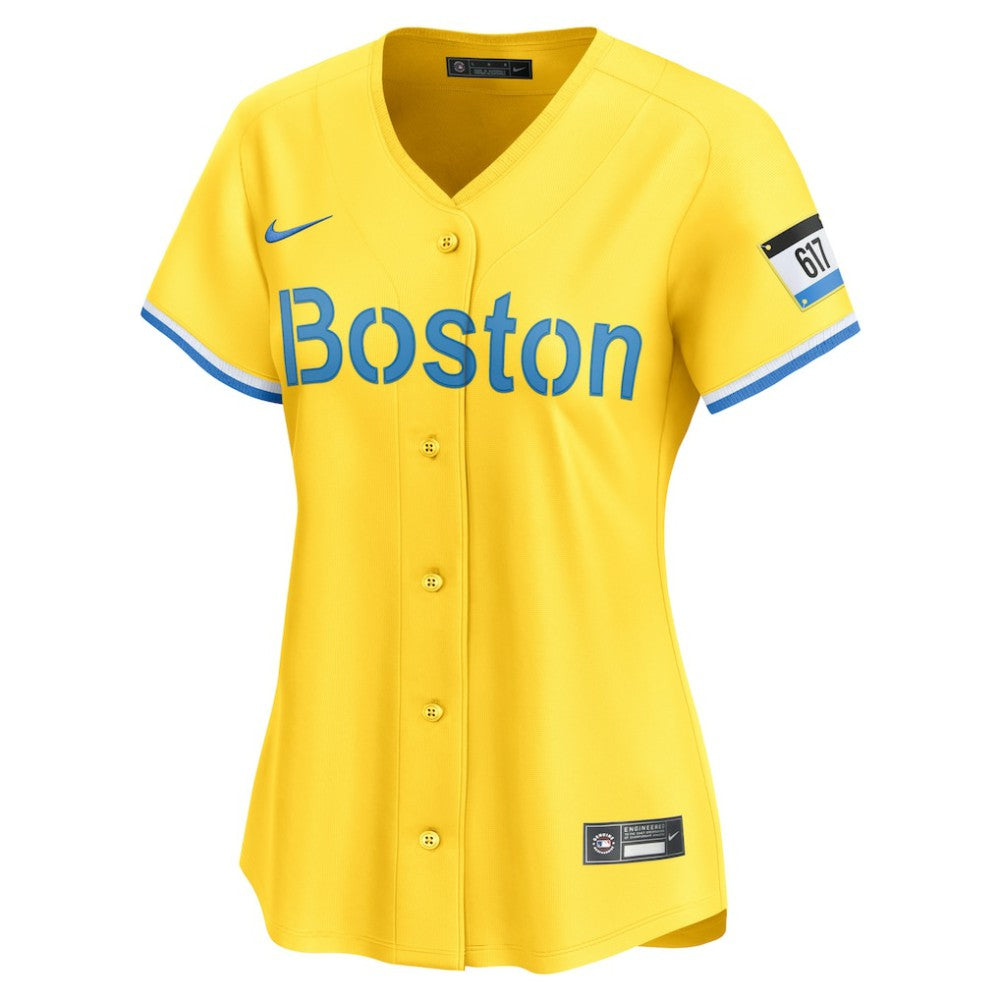 David Ortiz Boston Red Sox Nike Women's City Connect Retired Player Jersey - Gold Jerseys