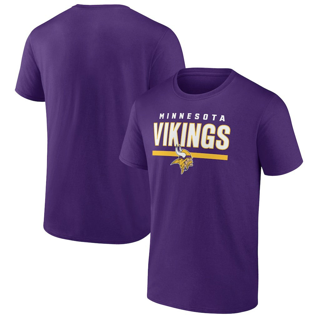 Minnesota Vikings Speed & Agility T-Shirt Purple