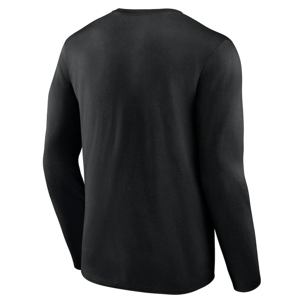 Carolina Panthers Advance to Victory Long Sleeve T-Shirt Black