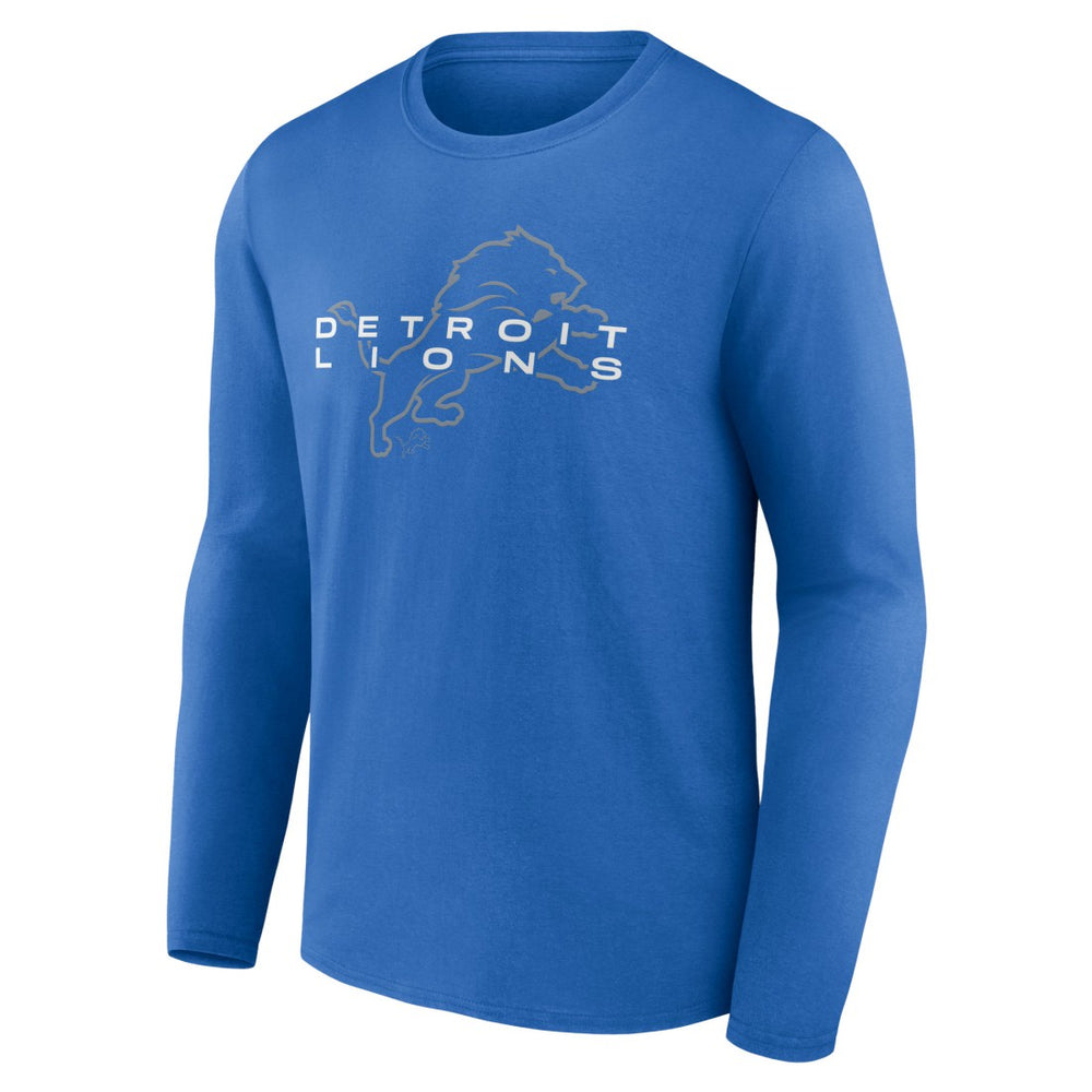 Detroit Lions Advance to Victory Long Sleeve T-Shirt Blue
