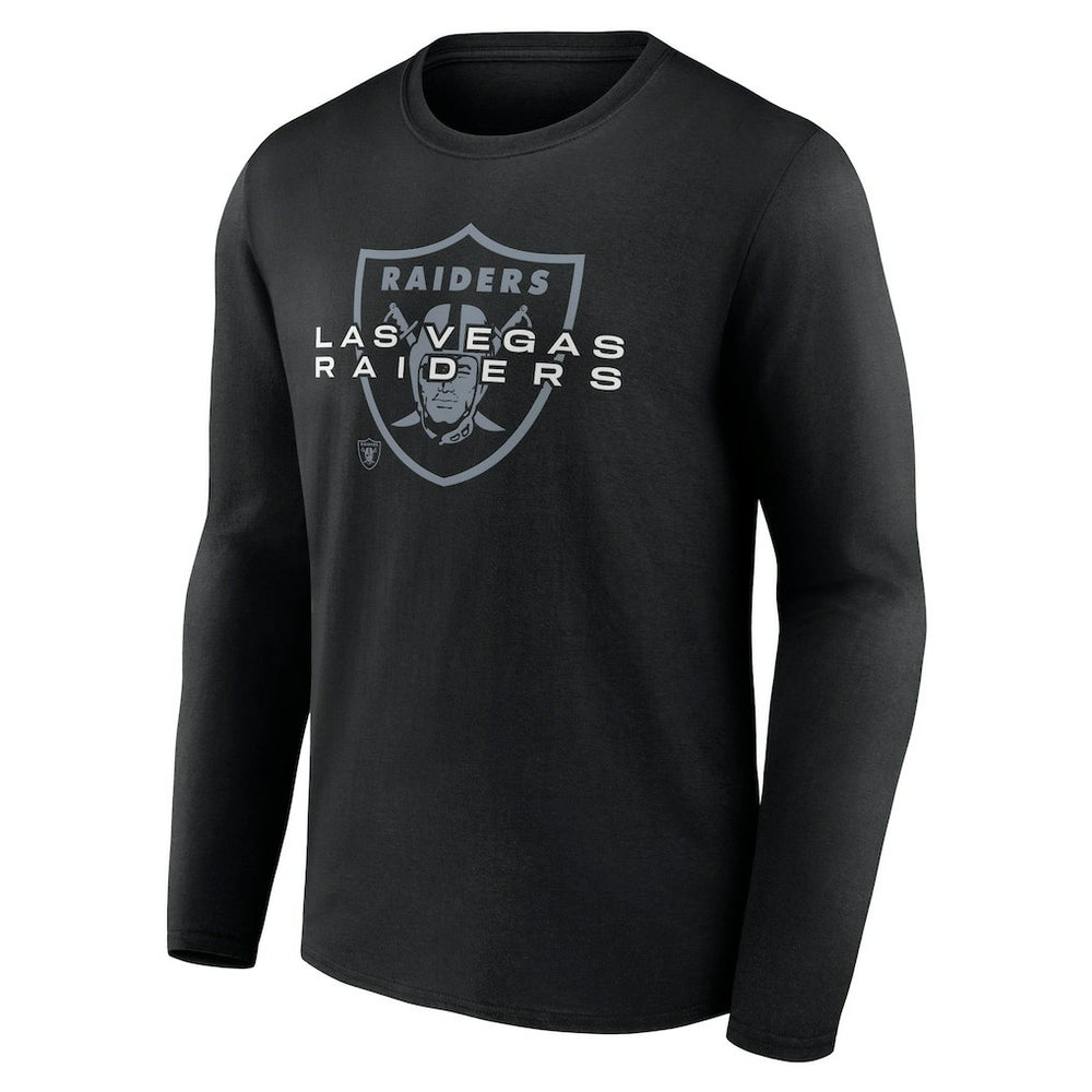 Las Vegas Raiders Advance to Victory Long Sleeve T-Shirt Black