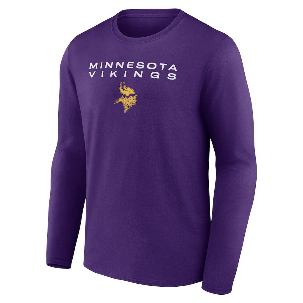 Minnesota Vikings Advance to Victory Long Sleeve T-Shirt Purple