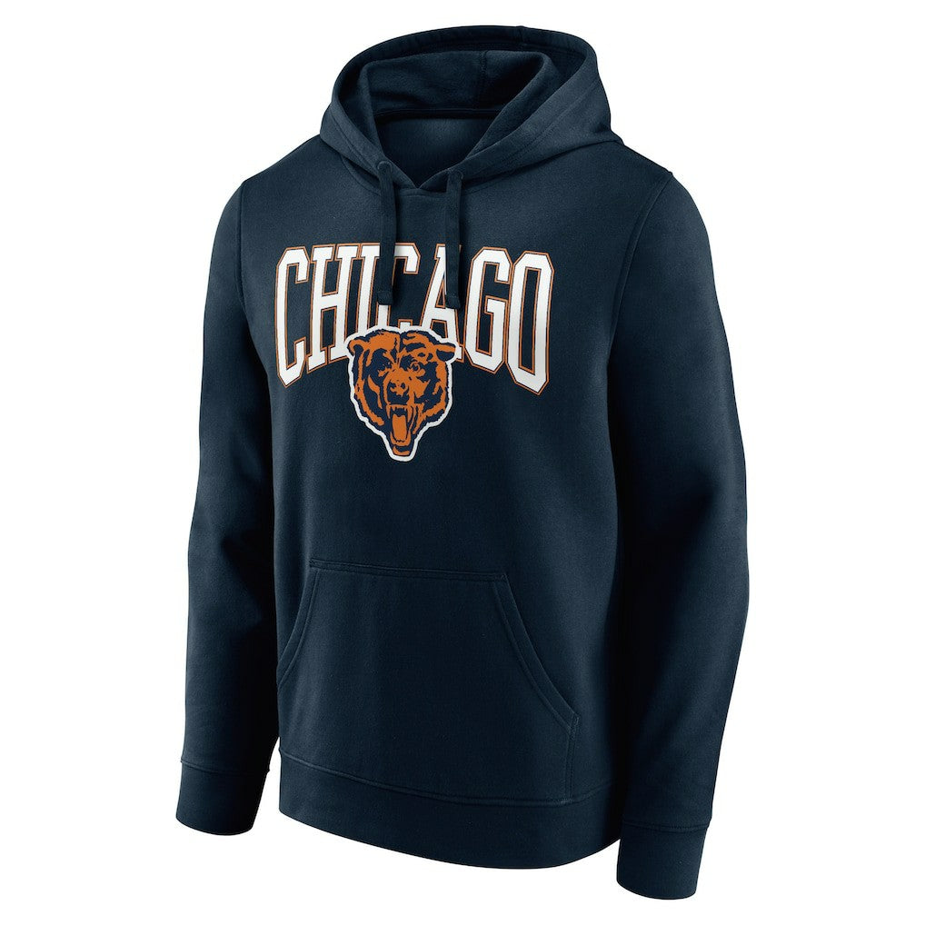 Chicago Bears Gridiron Classics Campus Standard Pullover Hoodie Navy