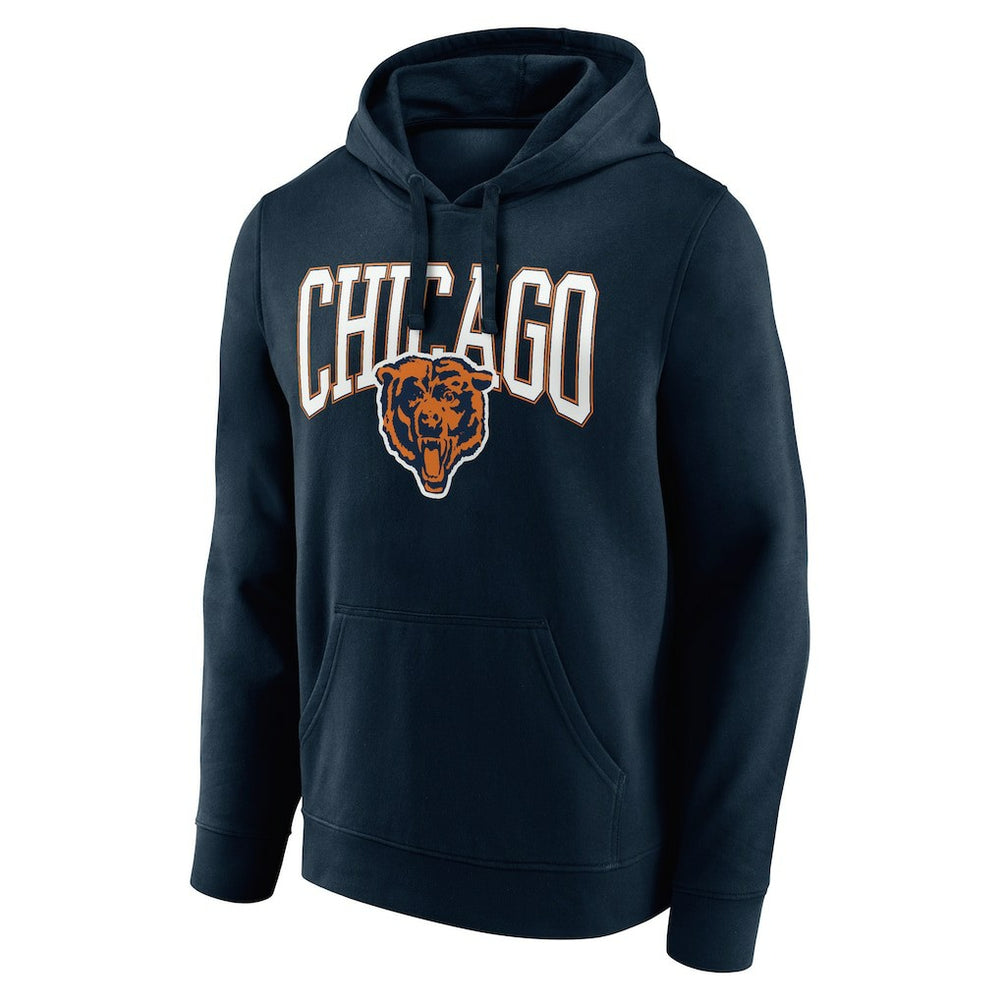 Chicago Bears Gridiron Classics Campus Standard Pullover Hoodie Navy