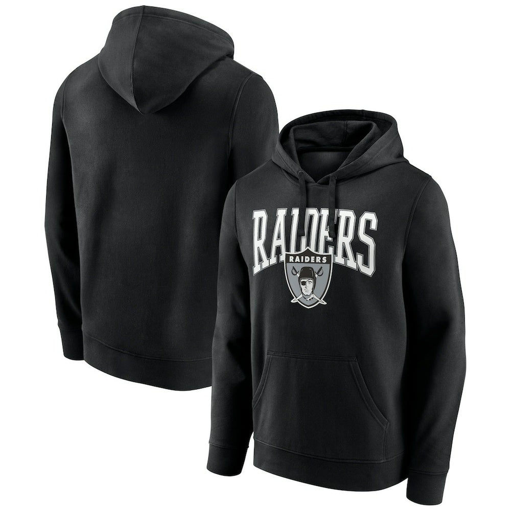 Las Vegas Raiders Gridiron Classics Campus Standard Pullover Hoodie Black