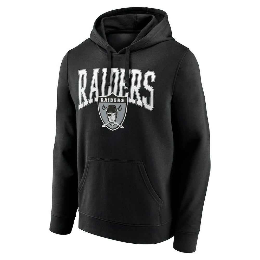 Las Vegas Raiders Gridiron Classics Campus Standard Pullover Hoodie Black