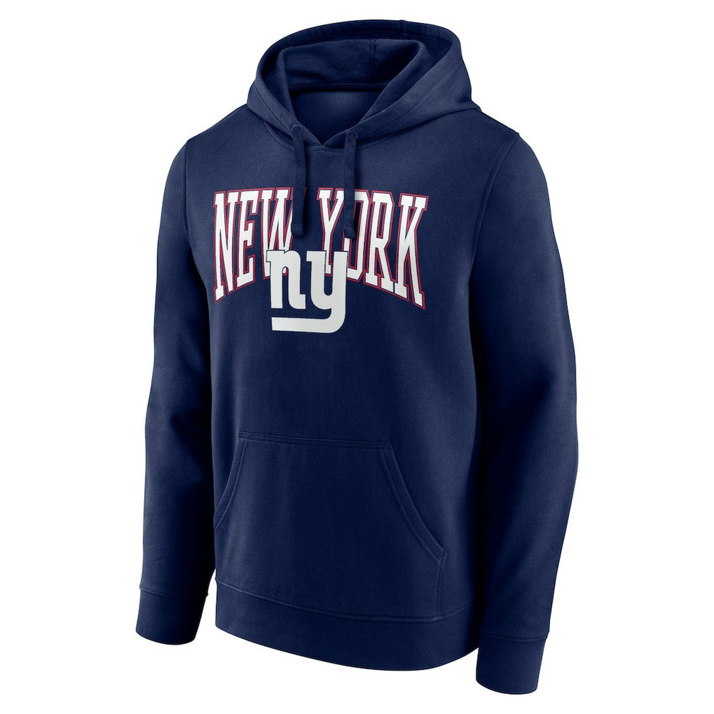 New York Giants Gridiron Classics Campus Standard Pullover Hoodie Navy