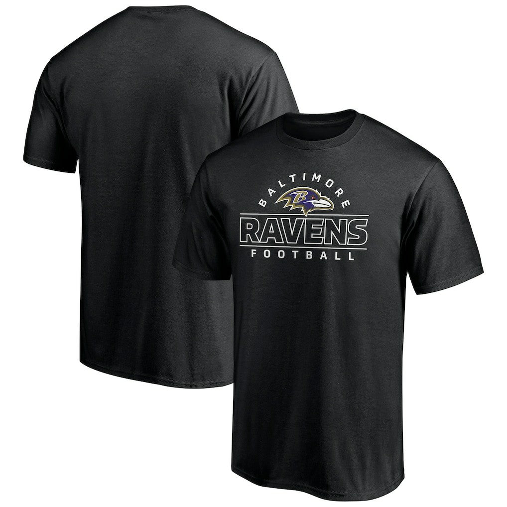 Baltimore Ravens Dual Threat T-Shirt Black