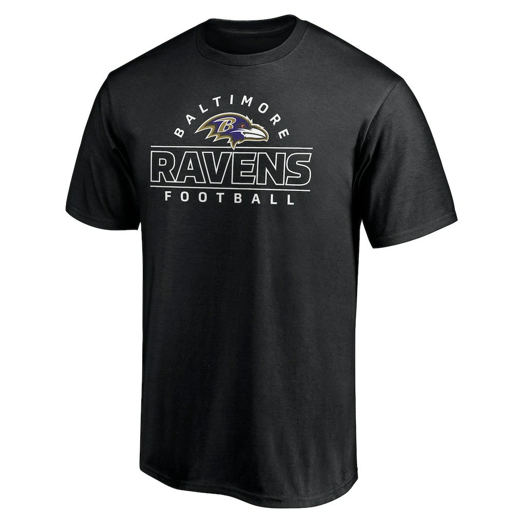 Baltimore Ravens Dual Threat T-Shirt Black