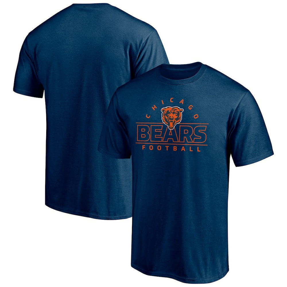 Chicago Bears Dual Threat T-Shirt Navy