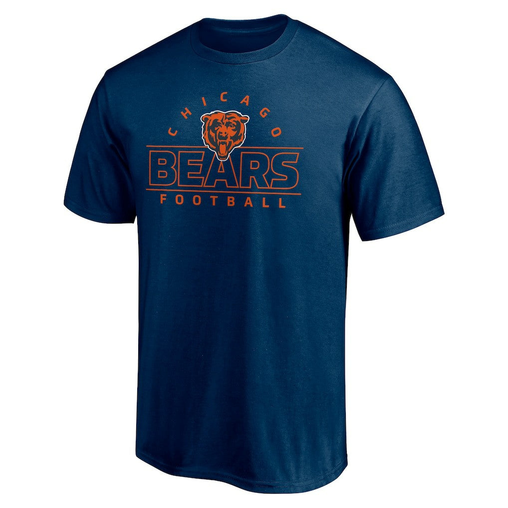 Chicago Bears Dual Threat T-Shirt Navy