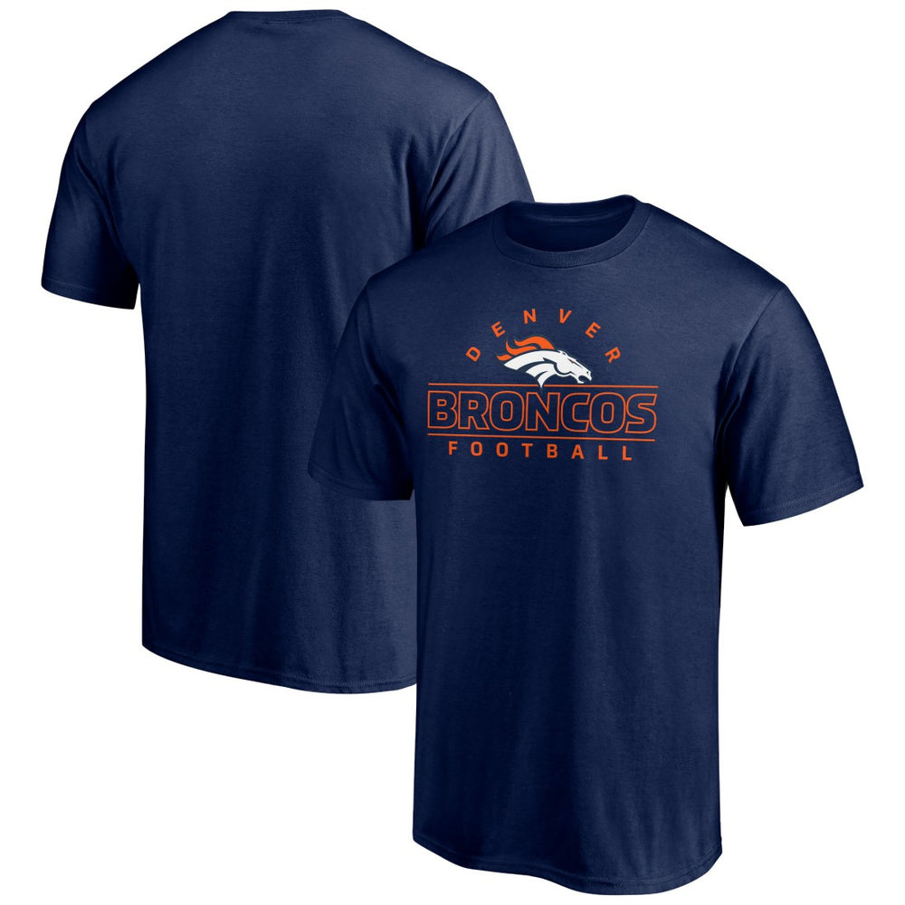 Denver Broncos Dual Threat T-Shirt Navy