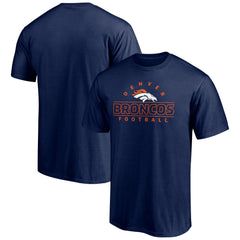 Denver Broncos Dual Threat T-Shirt Navy