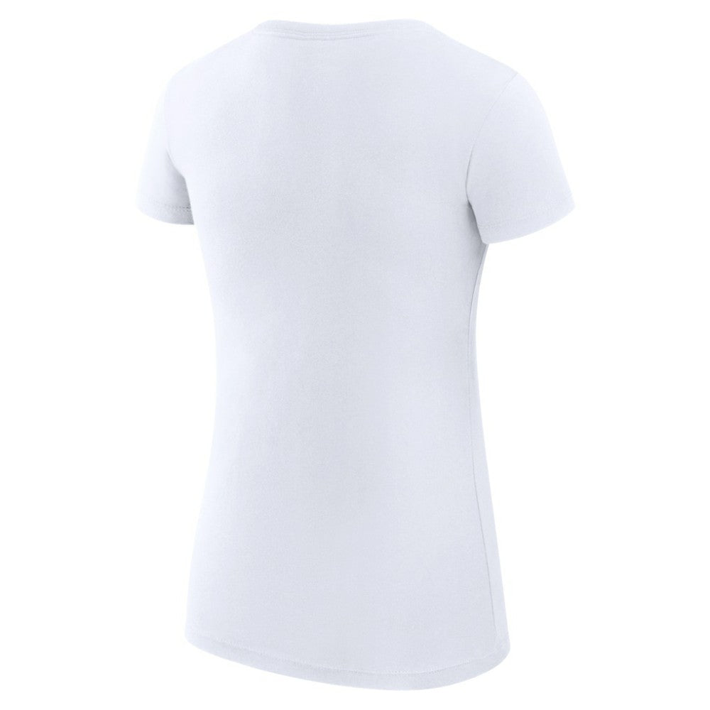 Arizona Diamondbacks G-III 4Her by Carl Banks Women's Super-Slim Fit Lightweight Heart Graphic T-Shirt - White T-shirts