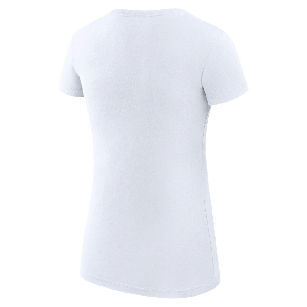 Cincinnati Reds G-III 4Her by Carl Banks Women's Super-Slim Fit Lightweight Heart Graphic T-Shirt - White T-shirts