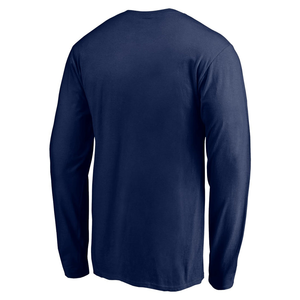 Denver Broncos Squad Throwbacks Long Sleeve T-Shirt Navy