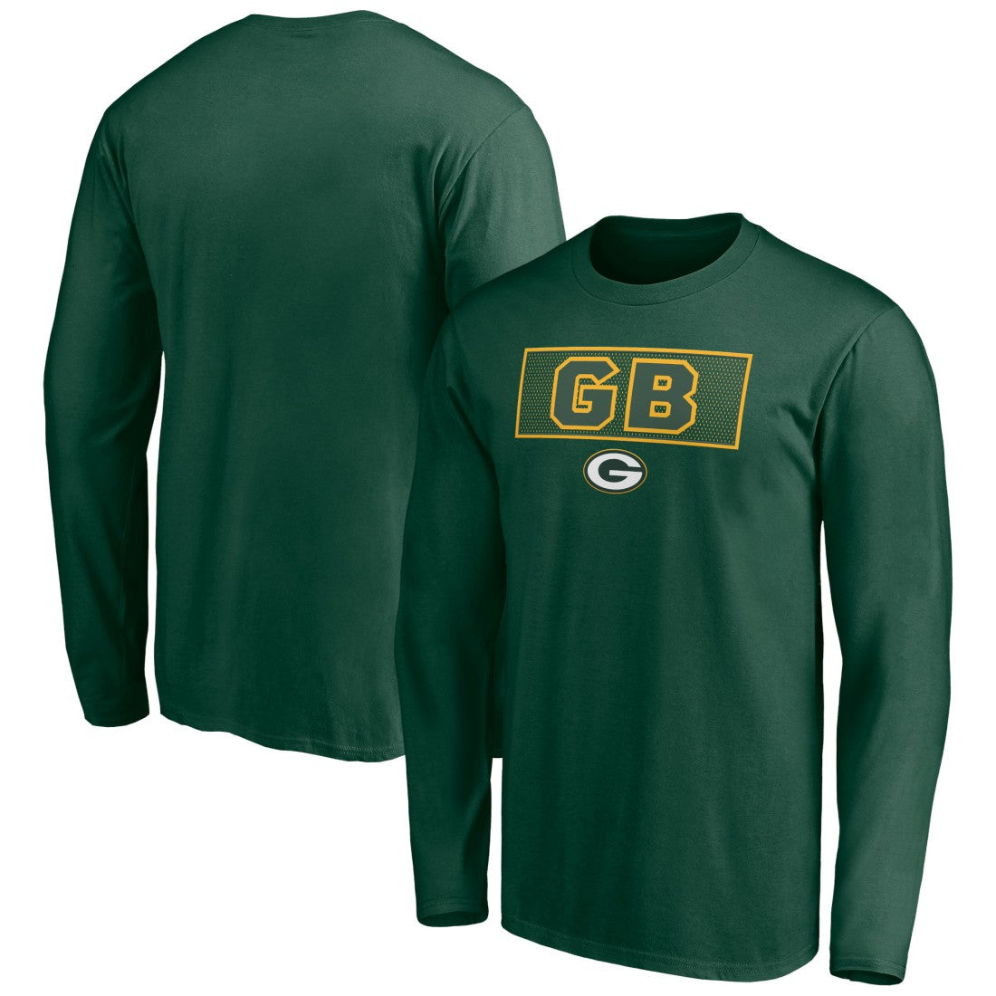 Green Bay Packers Squad Throwbacks Long Sleeve T-Shirt Green