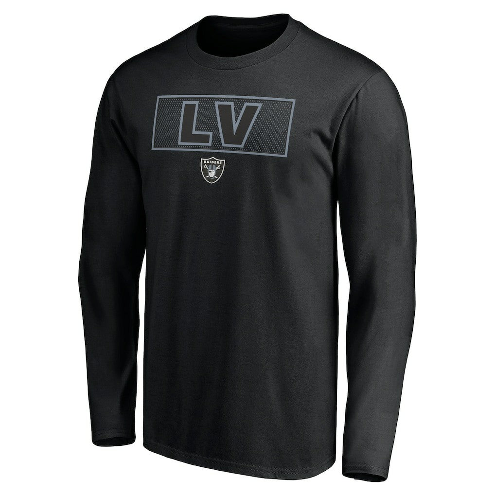 Las Vegas Raiders Squad Throwbacks Long Sleeve T-Shirt Black
