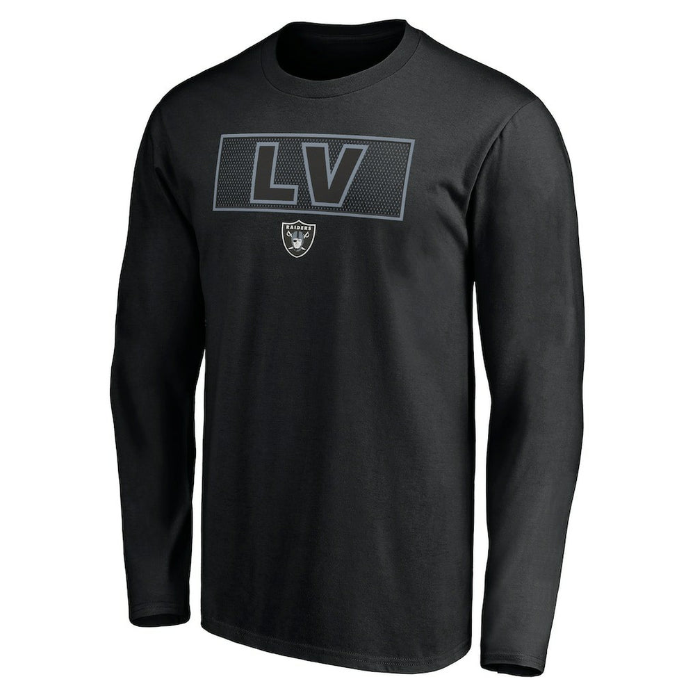 Las Vegas Raiders Squad Throwbacks Long Sleeve T-Shirt Black