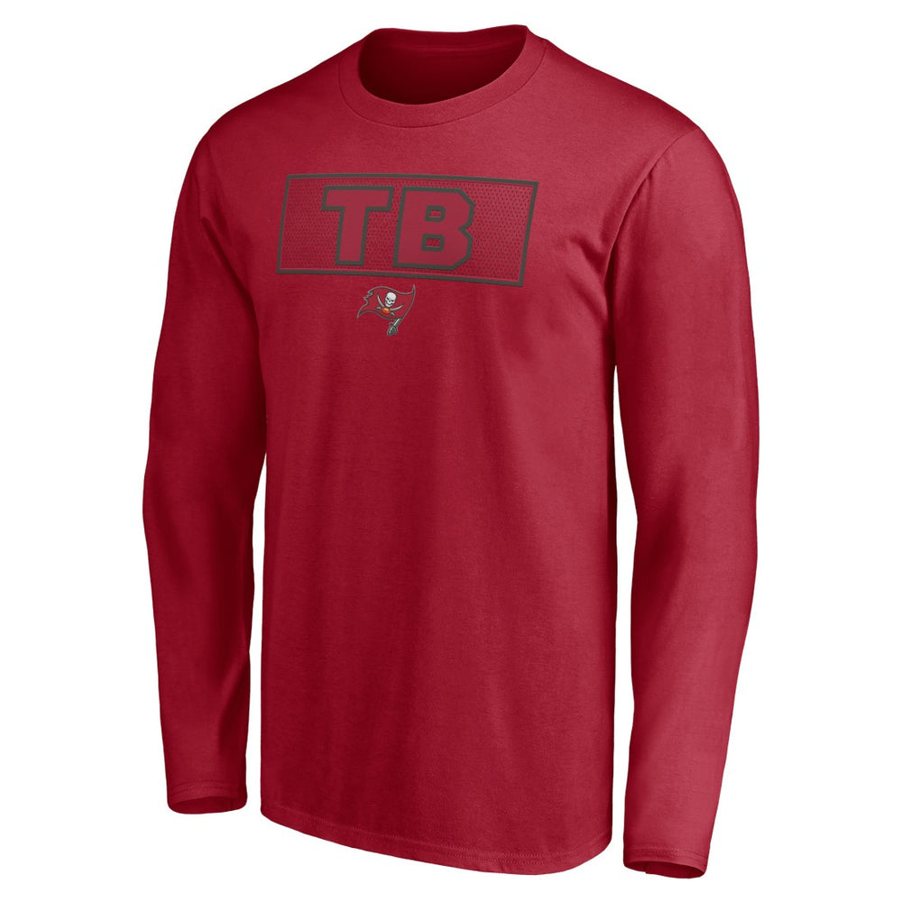 Tampa Bay Buccaneers Squad Throwbacks Long Sleeve T-Shirt Red