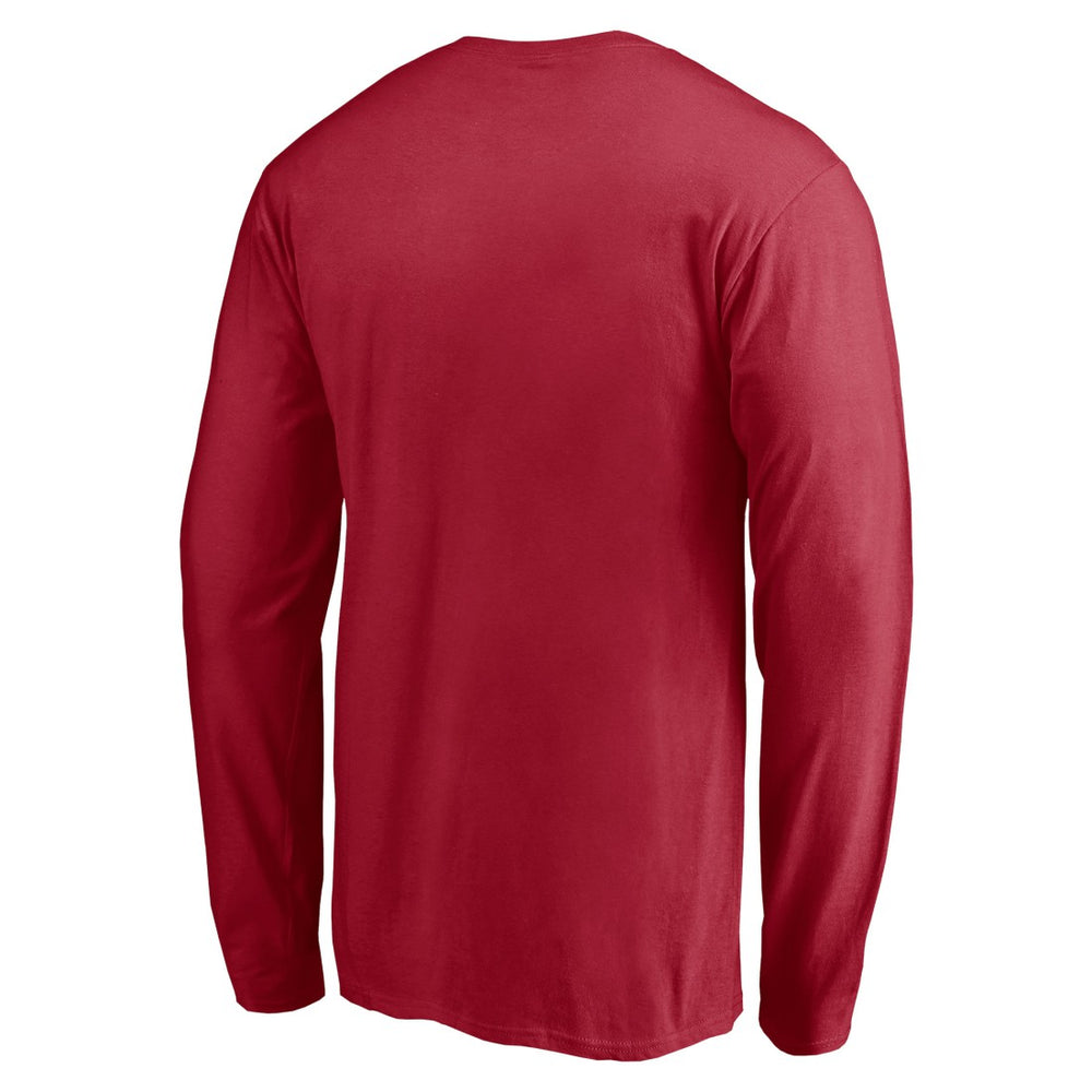 Tampa Bay Buccaneers Squad Throwbacks Long Sleeve T-Shirt Red