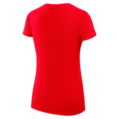 Philadelphia Phillies G-III 4Her by Carl Banks Women's Super-Slim Fit Lightweight Heart V-Neck T-Shirt - Red T-shirts